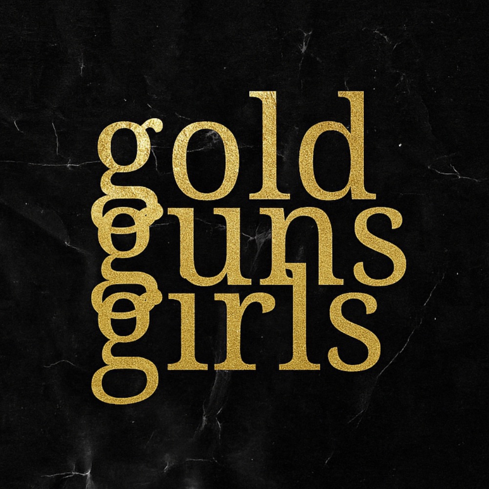 Gold Guns Girls single art